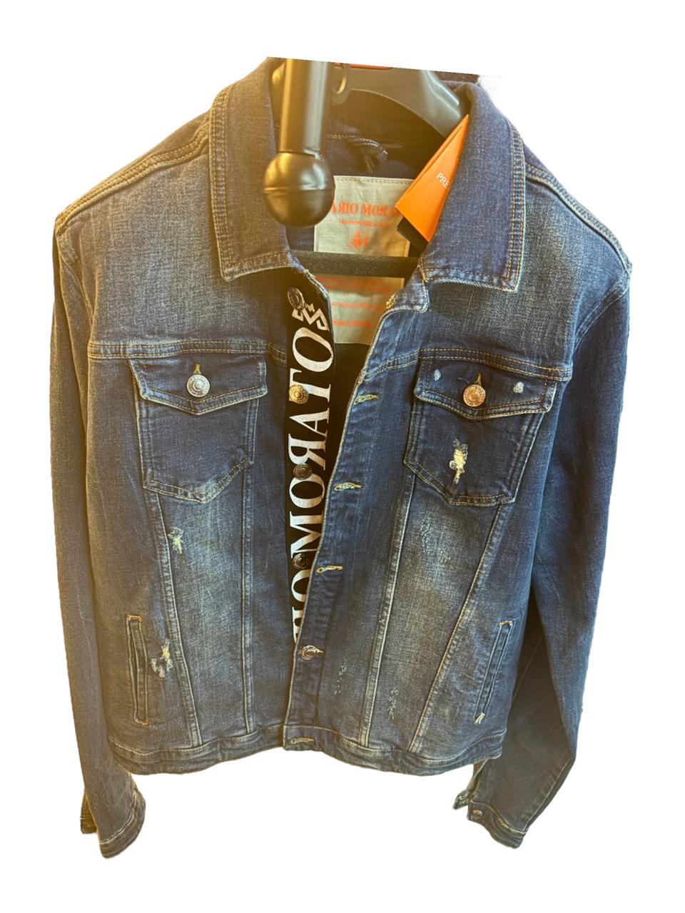 Men Mario Morato Jean Jacket- Made in Turkey