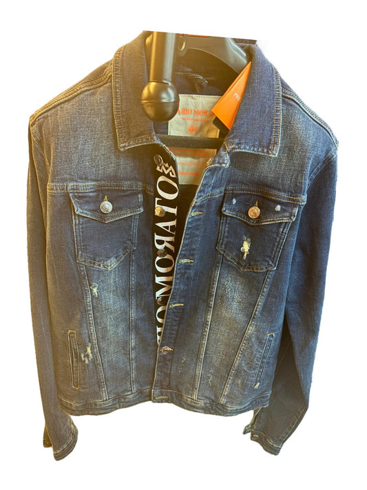Men Mario Morato Jean Jacket- Made in Turkey